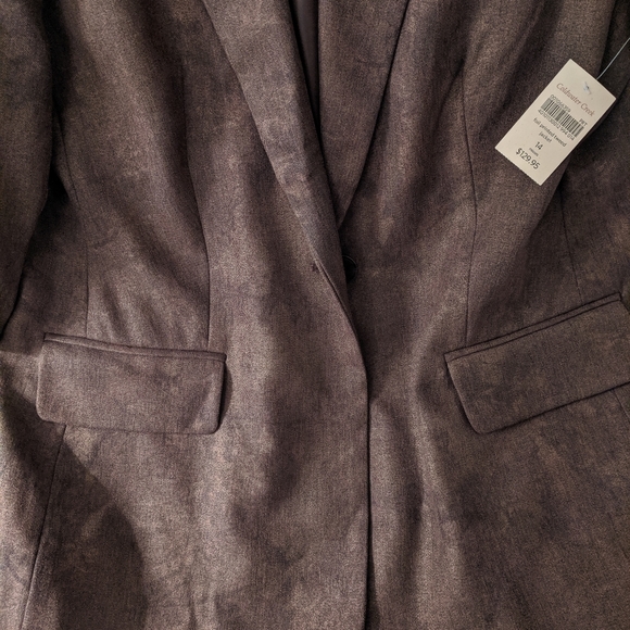 New with tags! Coldwater Creek Brown Blazer Sz 14 - Picture 5 of 12